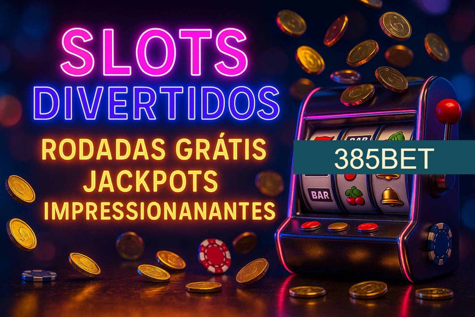 Diversos jogos de caça-níqueis
